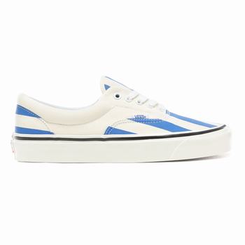 Damske Tenisky Vans Anaheim Factory Era 95 DX Biele/Modre/Pruhované VA76DYEKA